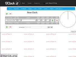 Sites similar to uclock.it