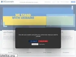 Sites similar to uclouvain.be