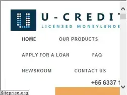 Sites similar to ucredit.sg