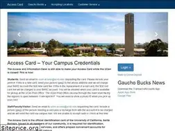 Sites similar to ucsbaccesscard.com