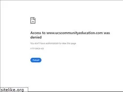 Sites similar to ucscommunityeducation.com