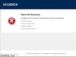 Sites similar to ucuenca.edu.ec