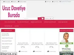 Sites similar to ucuzdavetiyeburada.com
