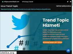 Sites similar to ucuztrendtopic.com