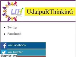 Sites similar to udaipurthinking.com