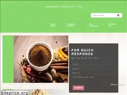 Sites similar to uddupatifoods.com
