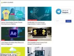 Sites similar to udemycourses.me