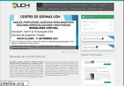 Sites similar to udh.edu.pe