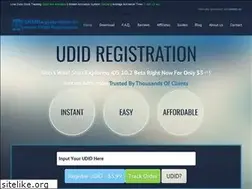 Sites similar to udidregistration.io