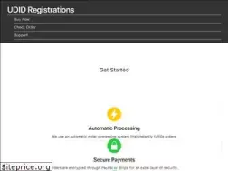 Sites similar to udidregistrations.com