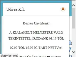 Sites similar to udirea.hu