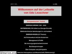 Sites similar to udo-leuschner.de