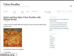 Sites similar to udonnoodles.net