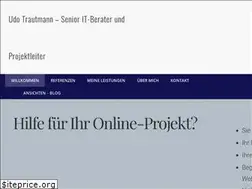 Sites similar to udotrautmann.de