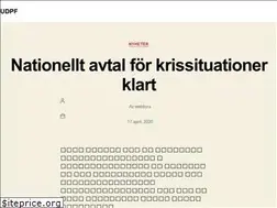 Sites similar to udpf.se