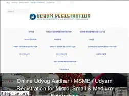 Sites similar to udyam-certificate.com