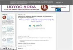 Sites similar to udyogadda.blogspot.com