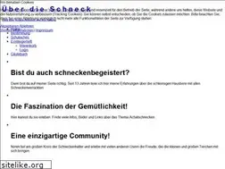 Sites similar to ueber-die-schneck.de