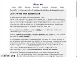 Sites similar to ueber70.de