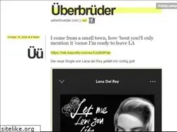 Sites similar to ueberbrueder.com