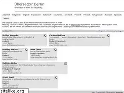 Sites similar to uebersetzer-berlin.de