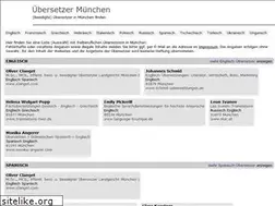 Sites similar to uebersetzer-muenchen.net