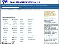 Sites similar to uebersetzer-suche.de