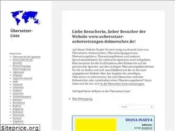 Sites similar to uebersetzer-uebersetzungen-dolmetscher.de