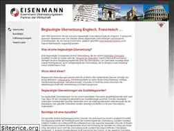 Sites similar to uebersetzung-beglaubigte.de