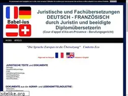 Sites similar to uebersetzung.fr
