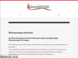 Sites similar to uebersetzungen-schnelzer.de