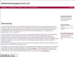 Sites similar to uebersetzungsservice.ch