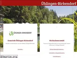 Sites similar to uehlingen-birkendorf.de