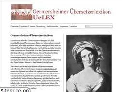 Sites similar to uelex.de