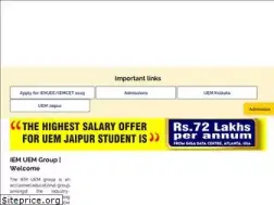Sites similar to uem.edu.in