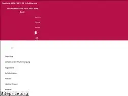 Sites similar to uexkuell-klinik.de
