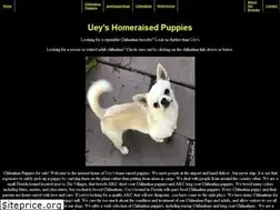 Sites similar to ueyshomeraisedpuppies.com