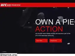 Sites similar to ufcgymfranchise.com