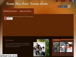 Sites similar to ufcw247trainingcentre.com
