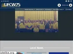 Sites similar to ufcw75.org
