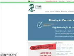 Sites similar to ufob.edu.br