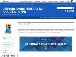 Sites similar to ufpb.br