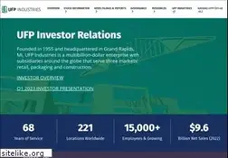 Sites similar to ufpinvestor.com