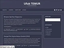Sites similar to ufuktemur.com.tr