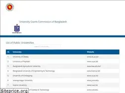 Sites similar to ugc-universities.gov.bd