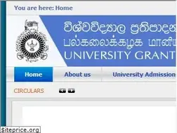 Sites similar to ugc.ac.lk