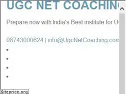 Sites similar to ugcnetcoaching.com