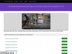 Sites similar to ugcnetmocktest.in