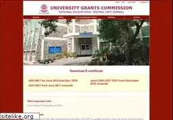 Sites similar to ugcnetonline.in