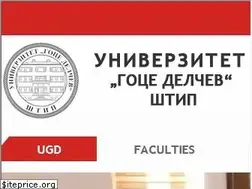 Sites similar to ugd.edu.mk